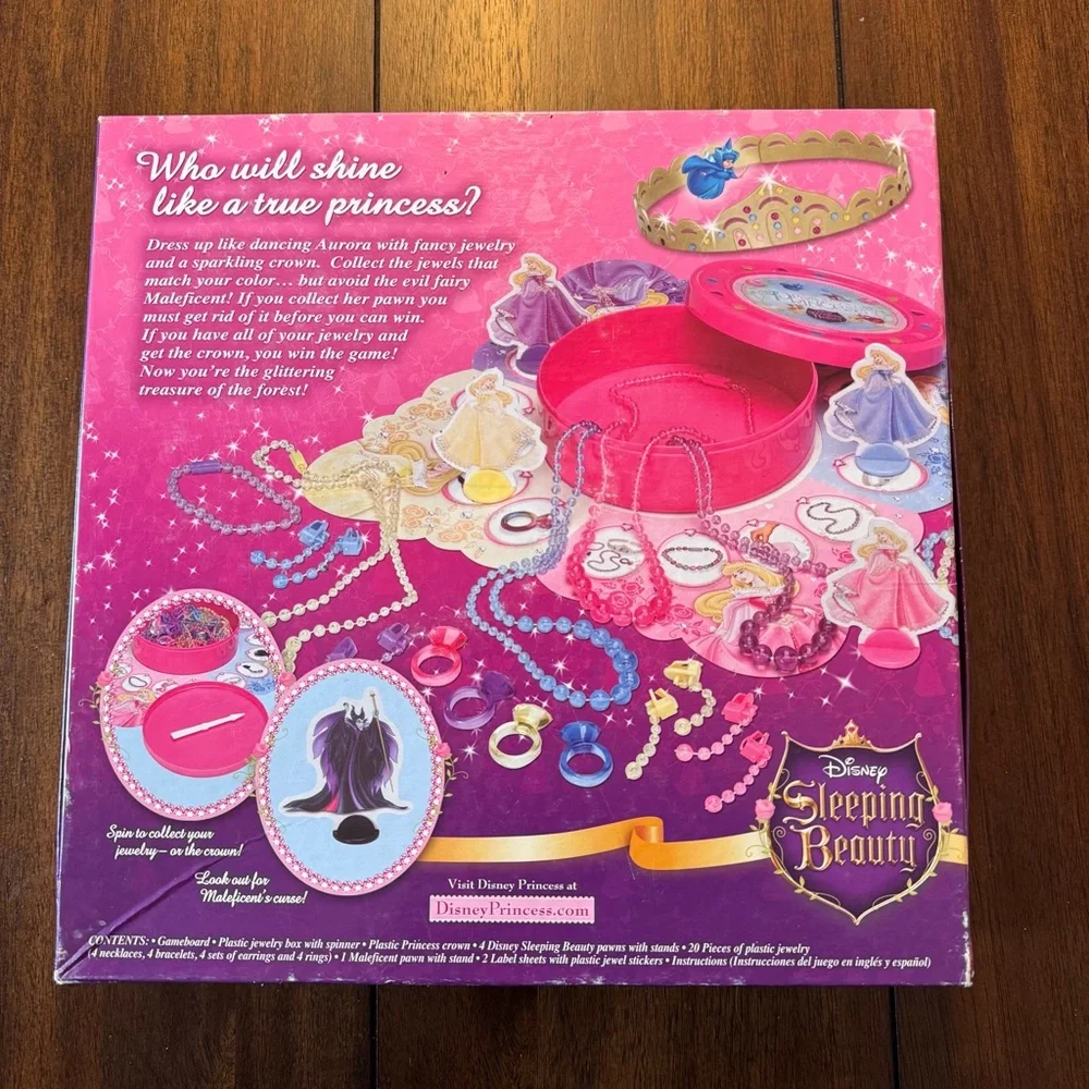 Pretty Pretty Princess Sleeping Beauty Game‎ - Milton Bradley 2008 Replacement